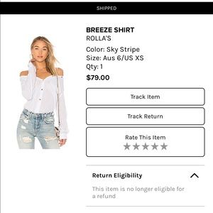 SOLD! Rolla’s Breeze Button-down shirt